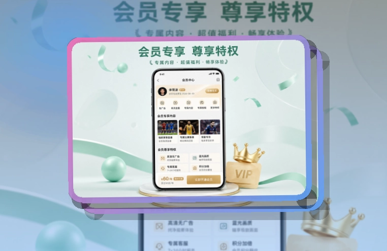 紧凑功能卡 · App观赛入口 · 网页版也能继续看界面展示